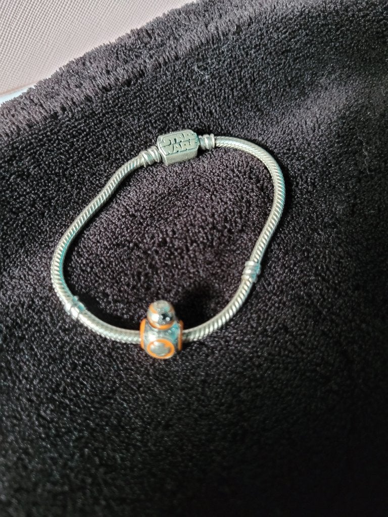 Bracelet Pandora Star Wars + BB8, Ophalen, Zo goed als nieuw
