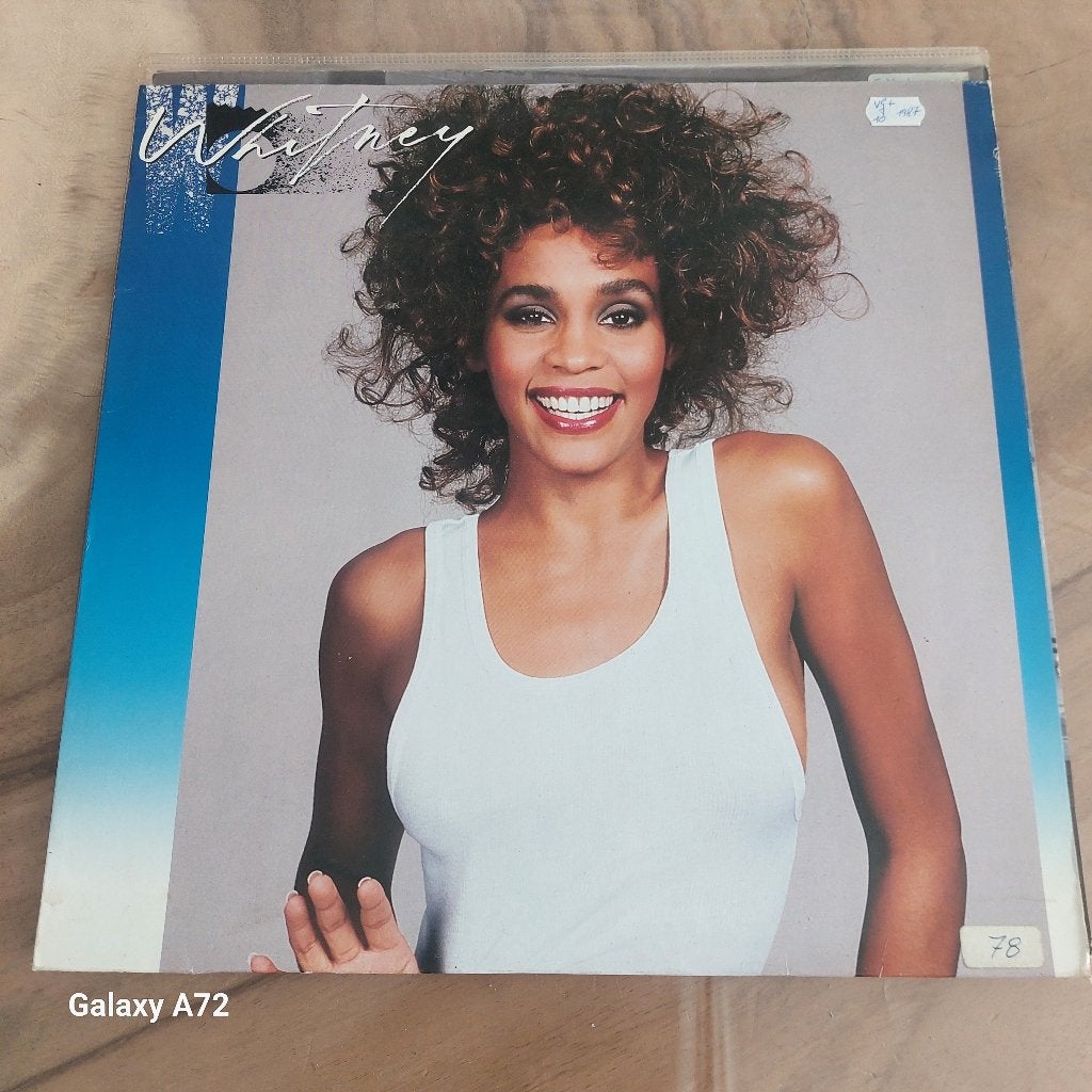 whitney houston whitney, Cd's en Dvd's, Vinyl | Pop, Ophalen of Verzenden, 1980 - 1989, Gebruikt, Overige formaten