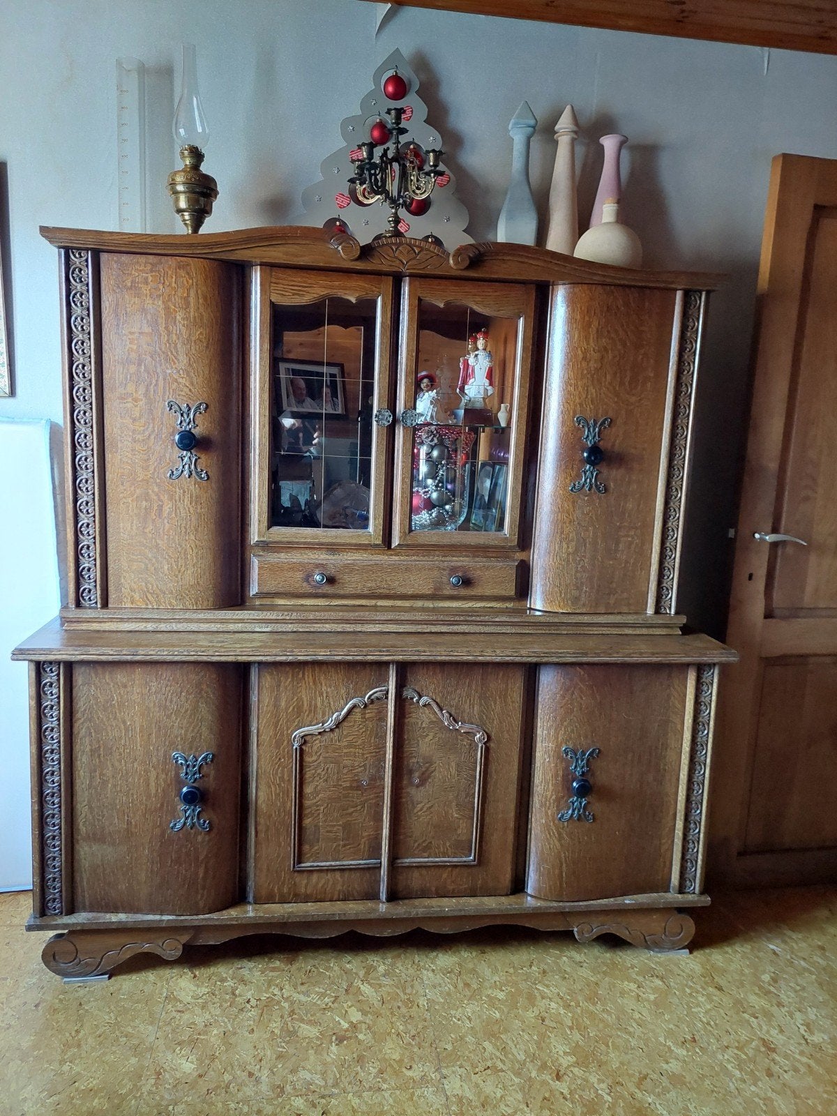 Houten buffetkast, Antiek en Kunst, Ophalen