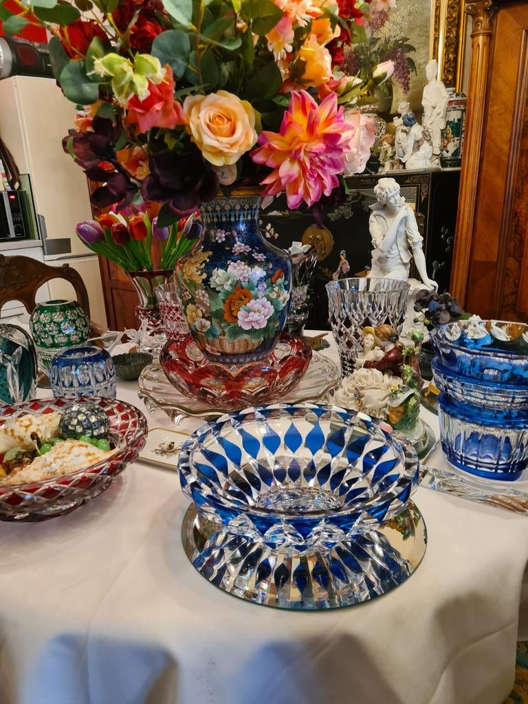 Cristal v l s, Antiek en Kunst, Antiek | Servies compleet, Ophalen