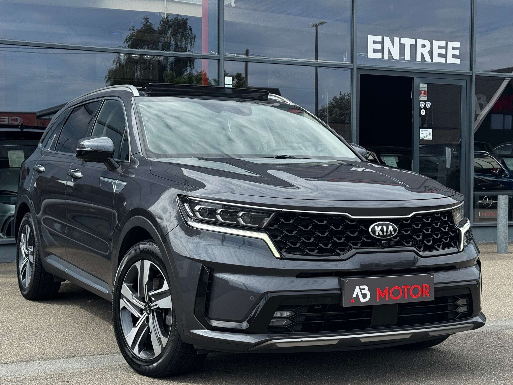 Kia Sorento Sorento HEV 1.6 TGI 180cv AWD Sense 7places 4X4, Auto's, Kia, Automaat, 4 cilinders, 7 zetels, Bedrijf