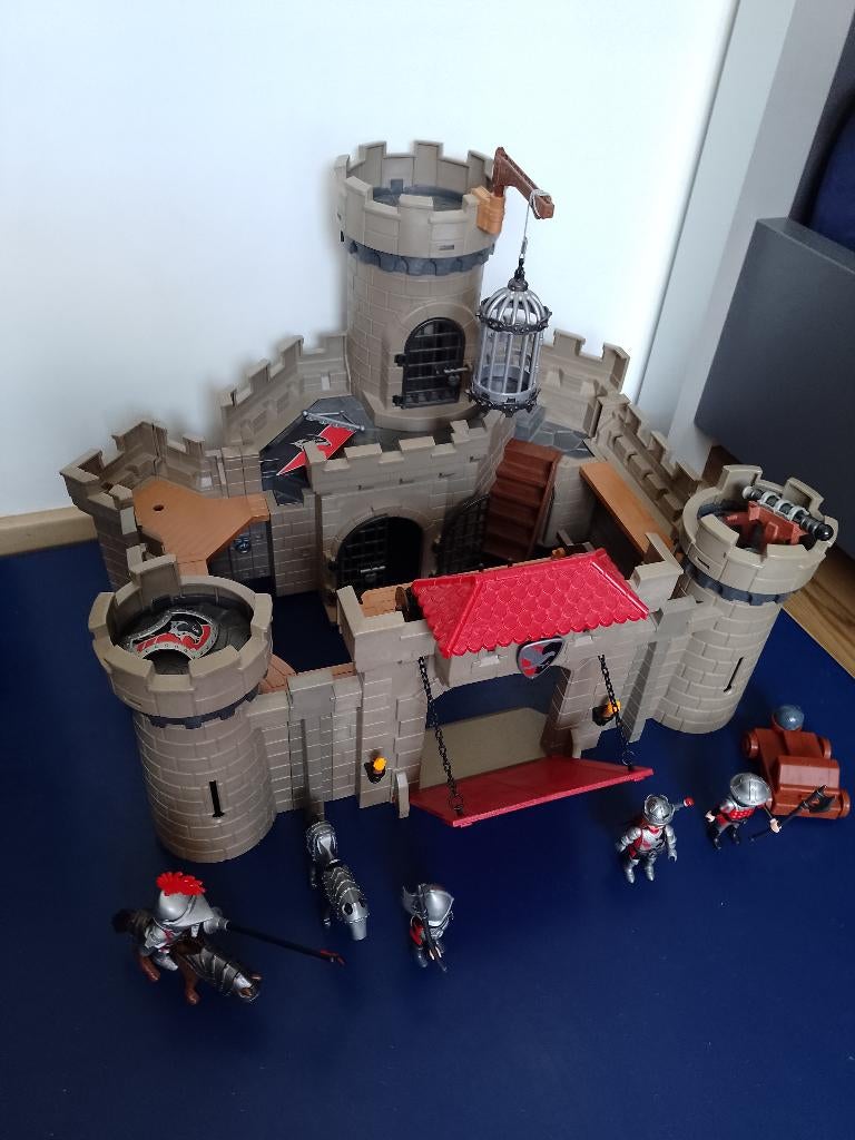 Playmobil Burcht van de orde van de Valkenridders - 6001, Ophalen of Verzenden, Gebruikt, Complete set