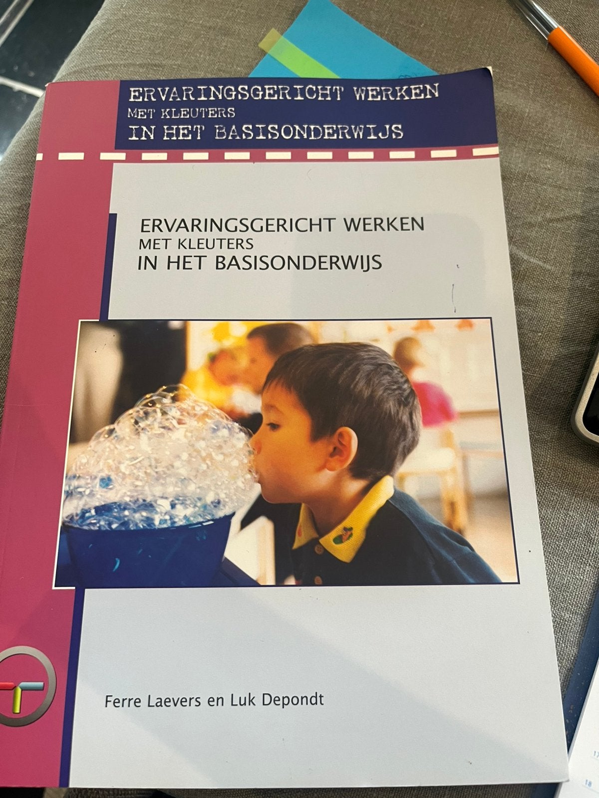 Boek ervaringsgericht werken met kleuters, Boeken, Studieboeken en Cursussen, Ophalen of Verzenden, Zo goed als nieuw