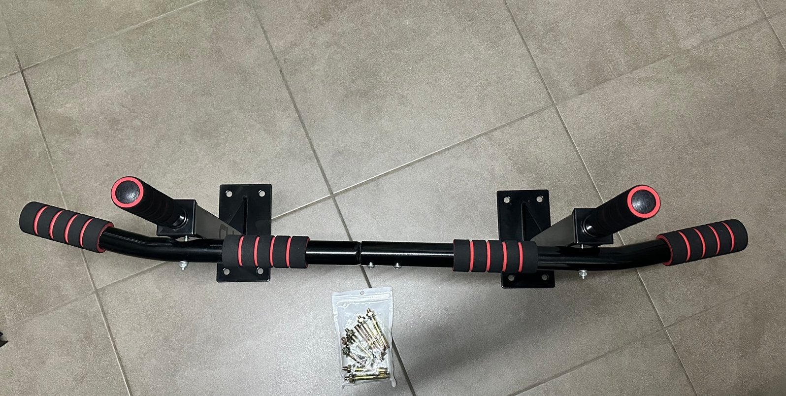 Optrekstang / Pull up bar calisthenics, Enlèvement ou Envoi, Comme neuf, Bras, Barre de traction