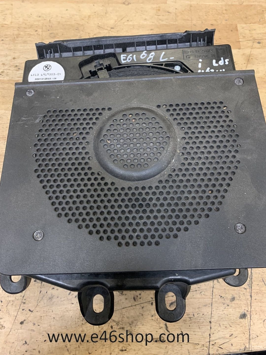SUBWOOFER BMW 61 LINKS OE 6919353, Auto diversen, Autospeakers, Gebruikt, Ophalen of Verzenden
