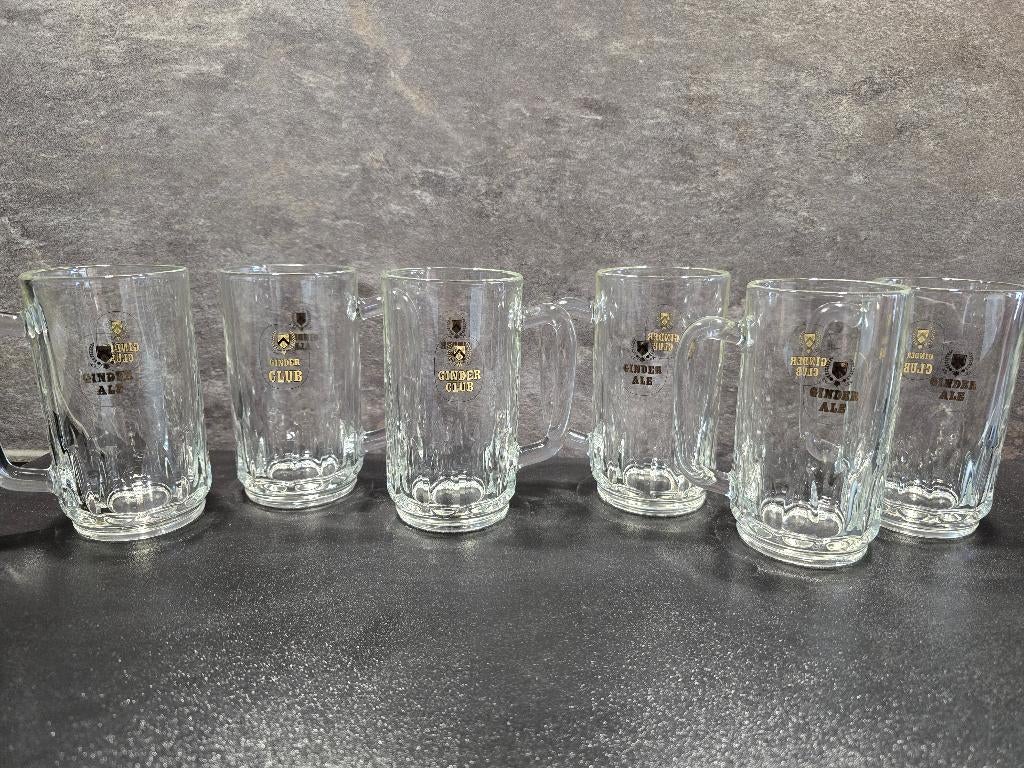 Pinten met oor, bierpotten, bierpullen., Verzamelen, Ophalen, Gebruikt, Bierglas