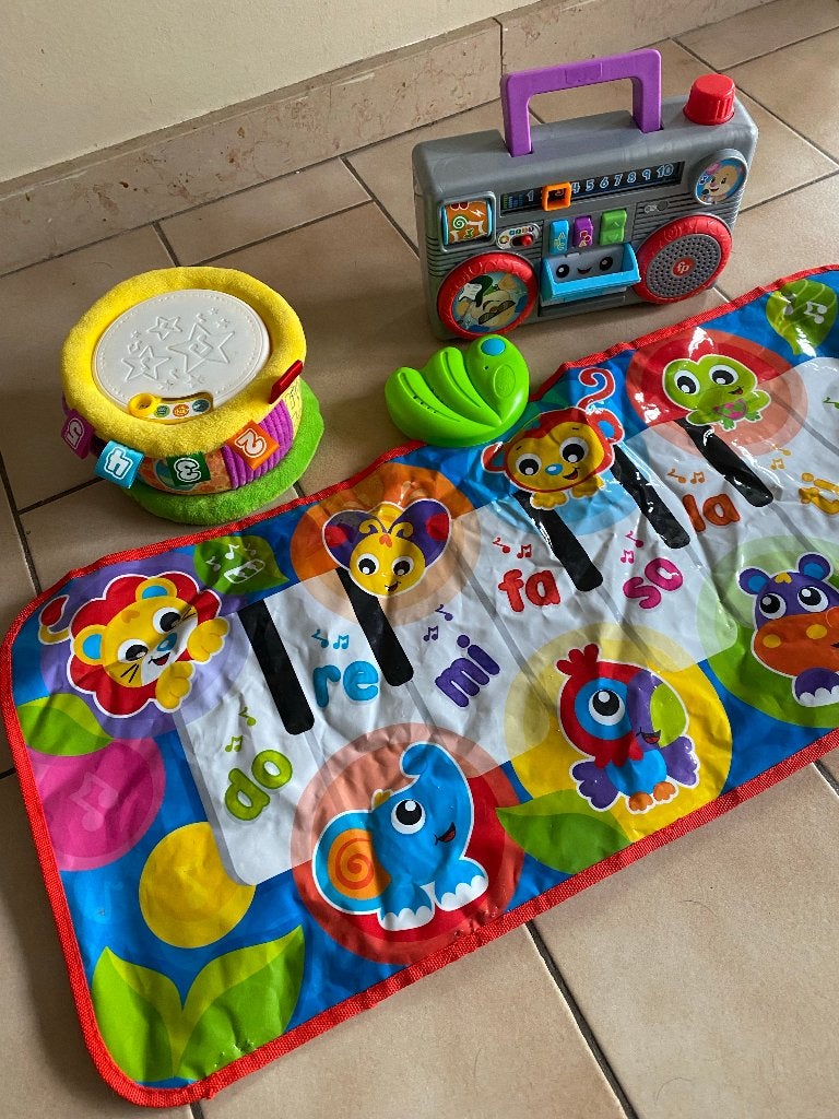 Muzikaal Speelmat & Instrumentenset Baby, Ophalen, Gebruikt