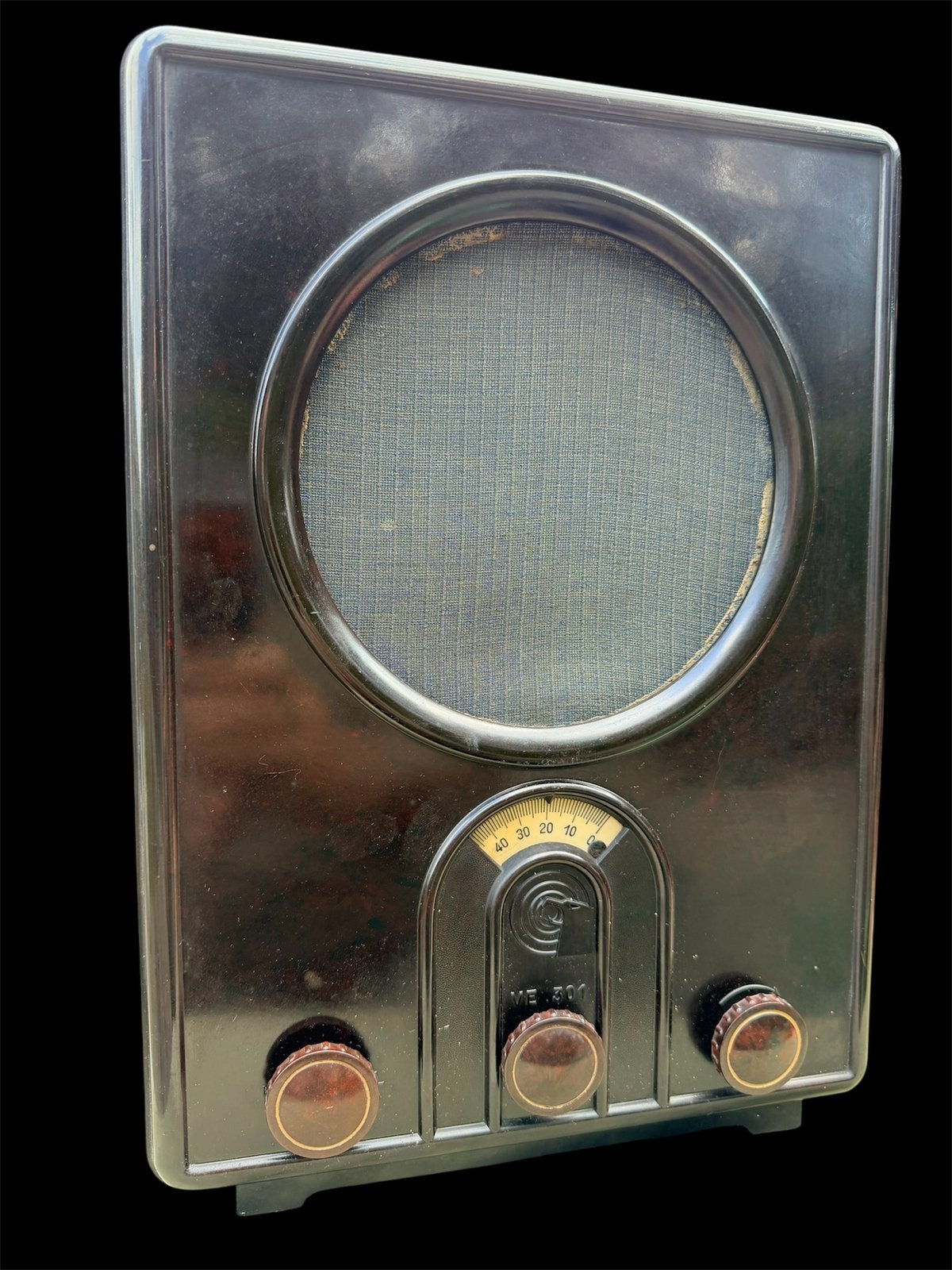 ORIGINAL VE 301 RADIO – WWII ERA – RARE KNOBS, Collections, Enlèvement ou Envoi