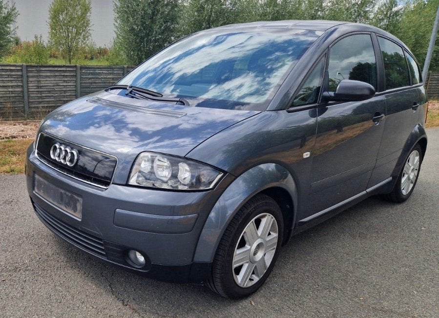 Audi A2 1.4 TDI *82.000 Km*2004*PROPER*AIRCO*1E MAIN*, Auto's, Audi, Dealer onderhouden, USB, 55 kW, Zilver of Grijs