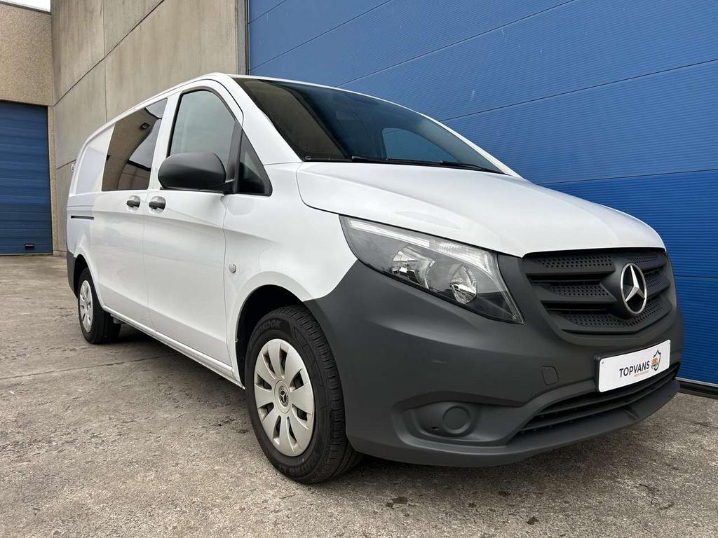 Mercedes-Benz Vito 114 CDI Dubbele Cabine Lichte Vracht 5 P, Auto's, Bestelwagens en Lichte vracht, Bedrijf, ABS, Airbags, Airconditioning