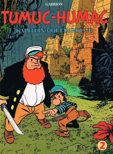 Strip van " Kapitein Moulin Rouge " , nr.2, Eén stripboek, Ophalen of Verzenden, Gelezen