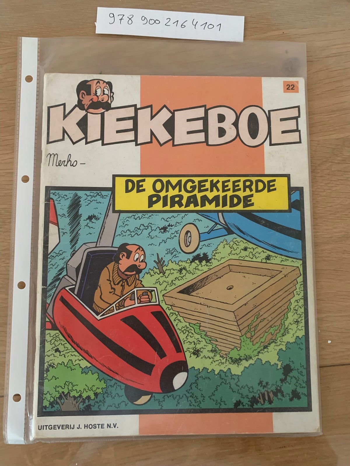 Merho - Kiekeboe - De omgekeerde piramide (eerste druk), Enlèvement ou Envoi, Comme neuf