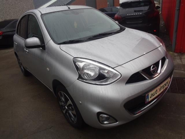 NISSAN MICRA 1200CC BENZINE 11/2016.. 2500KM EURO6, Voorwielaandrijving, Stof, 4 cilinders, 5 deurs