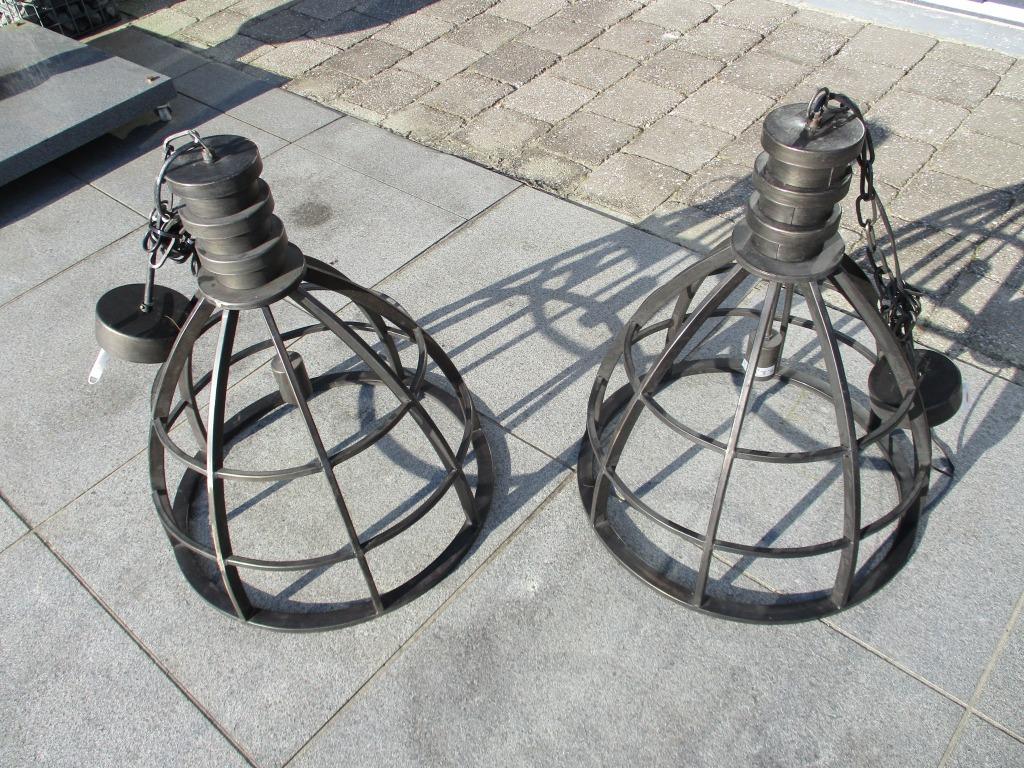 Industriële landelijke hanglampen ijzeren stalen frame, verl, Ophalen, Nieuw, Metaal, Landelijk , industriêle