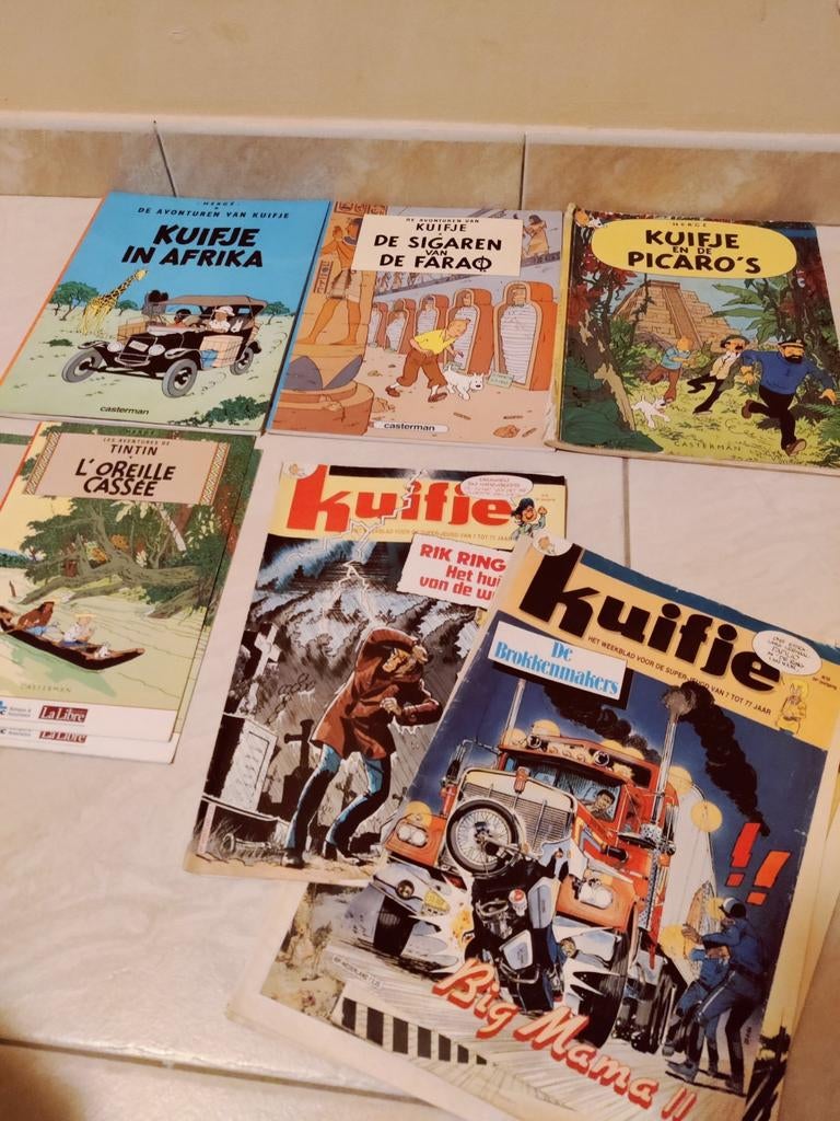 Kuifje-Tintin, Enlèvement ou Envoi, Comme neuf