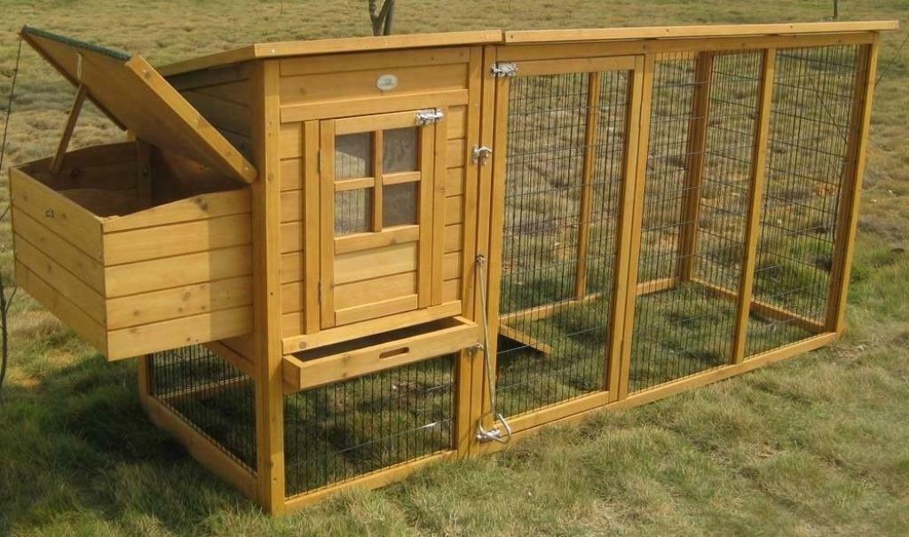 Poulailler XXL oie poules maison poule coq abri poules, Envoi, Neuf, Poulailler