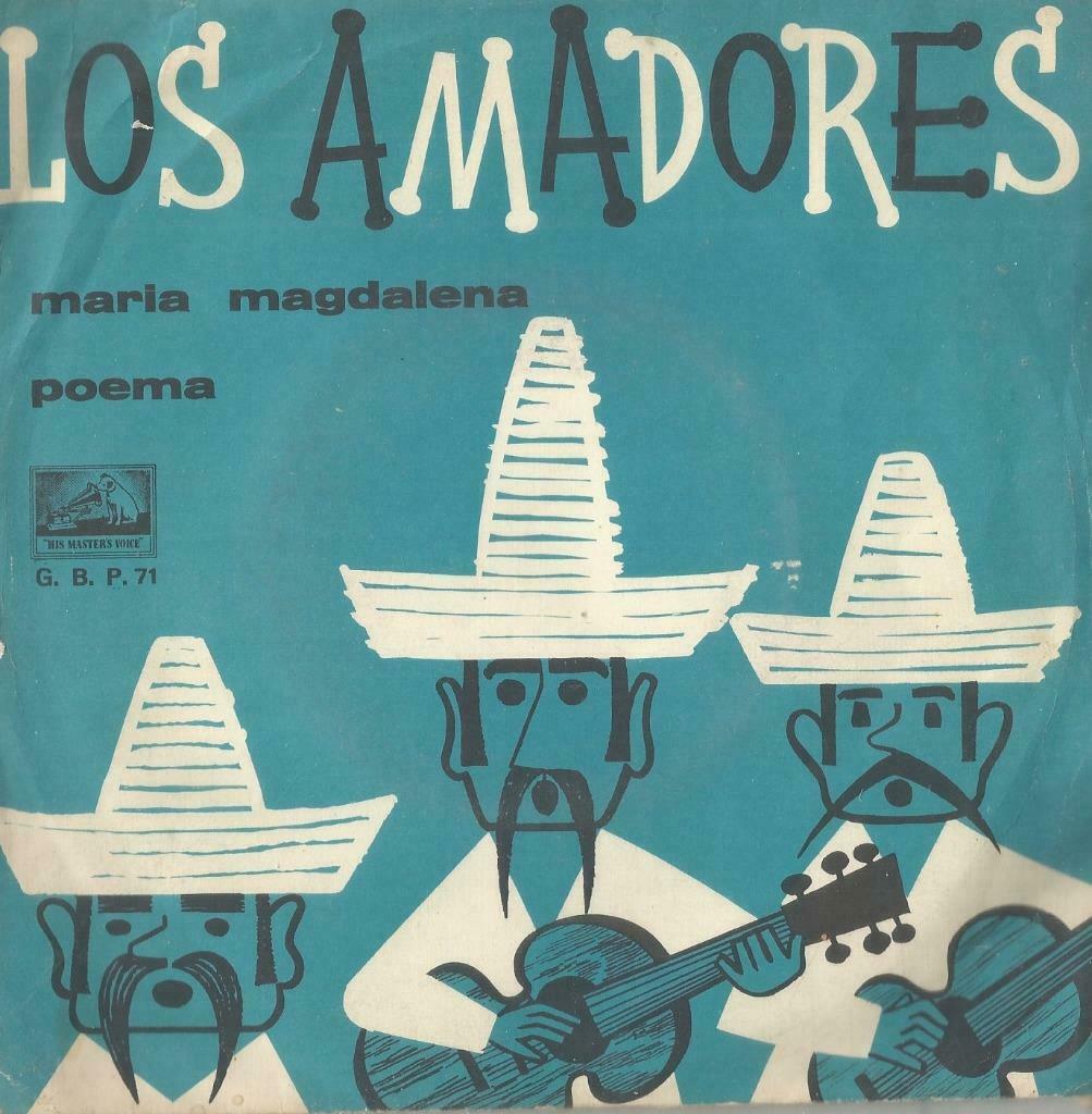 Los Amadores – Maria Magdalena / Poema – Single, CD & DVD, Enlèvement ou Envoi, Utilisé, Latino et Salsa