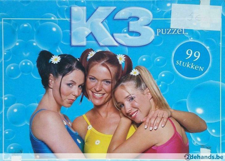K3 Puzzel (99 stuk), Ophalen of Verzenden, Gebruikt