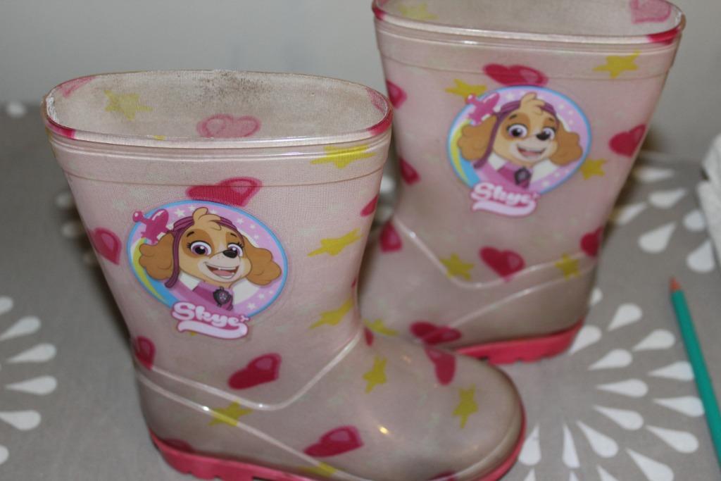 Bottes en caoutchouc pointure 25, Enlèvement ou Envoi, Utilisé, Bottes