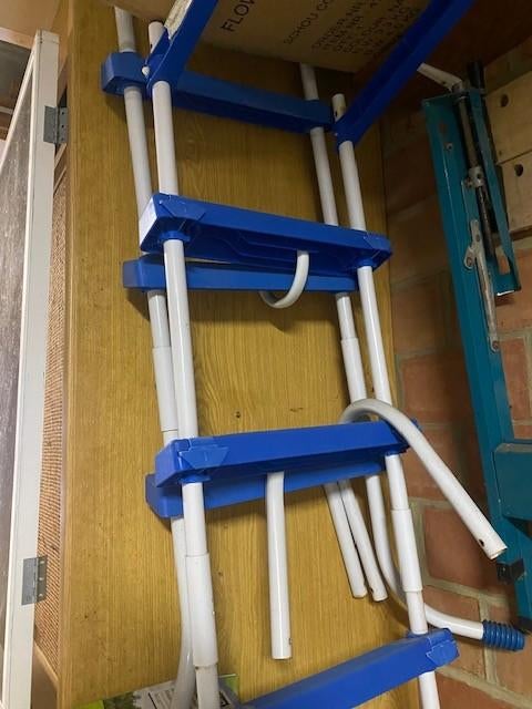 zwembadladder (2 stuks), Enlèvement, Utilisé, Échelle