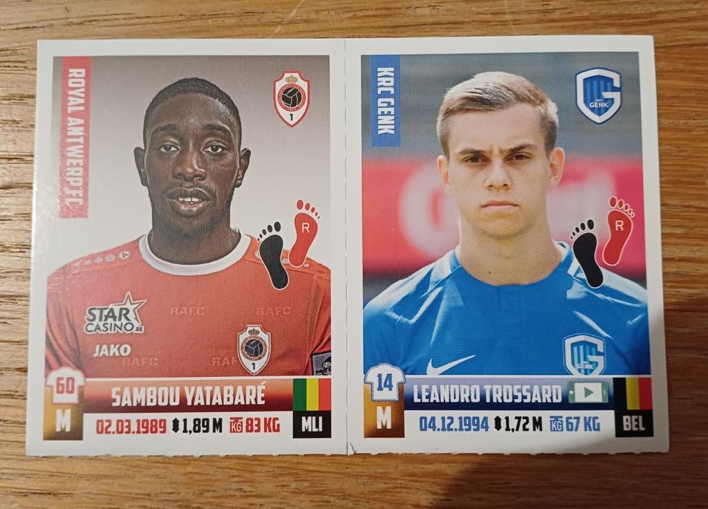 Panini Leandro Trossard KRC Genk Football 2018-2019, Ophalen of Verzenden
