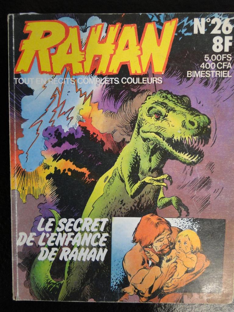 Rahan n° 26 « Le secret de l'enfance de Rahan », Livres, Enlèvement ou Envoi, Utilisé