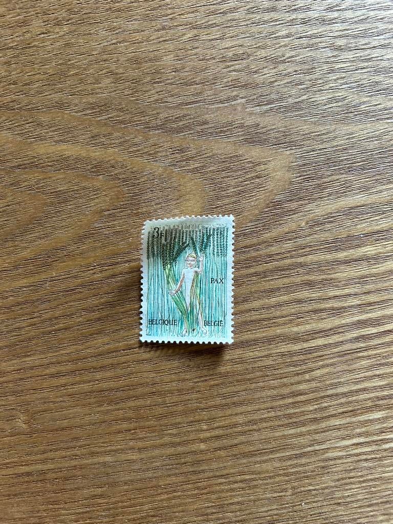 Postzegel België 3f (1963), Postzegels en Munten, Postzegels | Europa | België, Niet gestempeld, Frankeerzegel, Ophalen of Verzenden