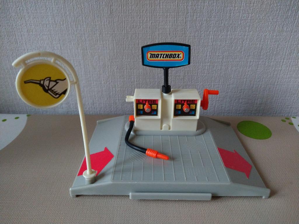 Tankstation "Motorcity 2/Petrol Station Set"- Matchbox 1985, Enlèvement