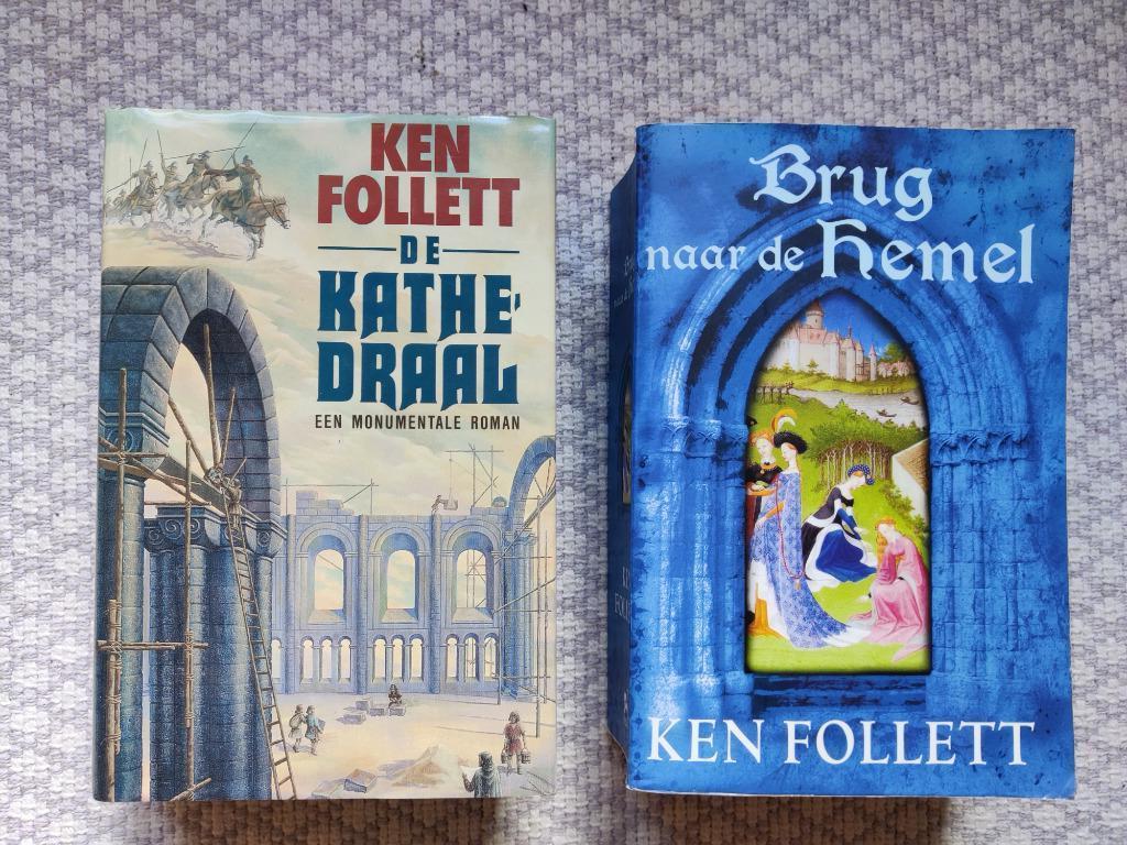 De Kathedraal/Brug naar de hemel - Ken Follett, Ophalen, Gelezen, Ken Follett