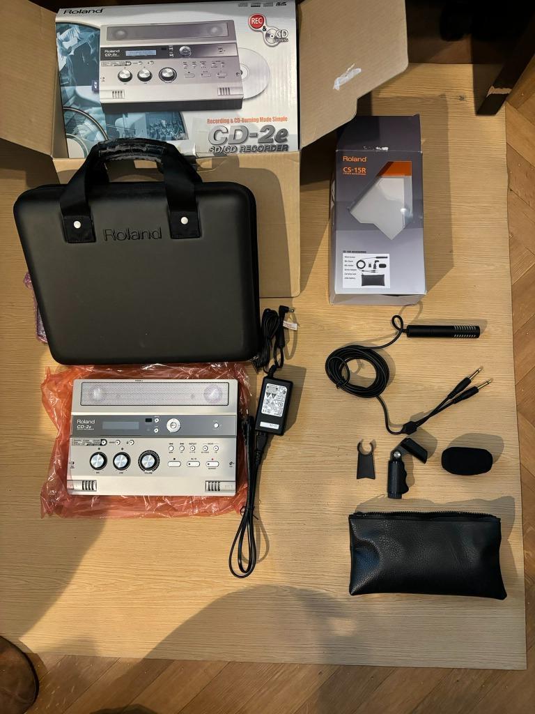roland CD-2e SD/CD recorder NEUF, Enlèvement, Neuf, Audio