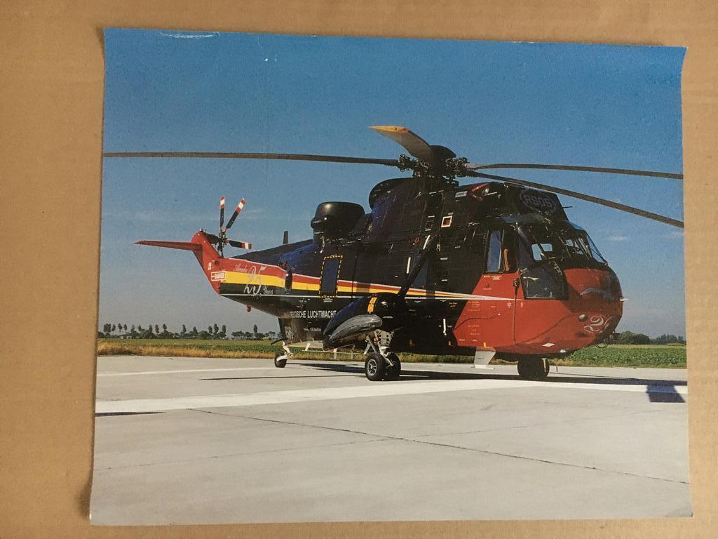 Foto kaart : Seaking RS05 - Basis Koksijde - 40 Sqn., Verzamelen, Ophalen of Verzenden, Zo goed als nieuw, Kaart, Foto of Prent