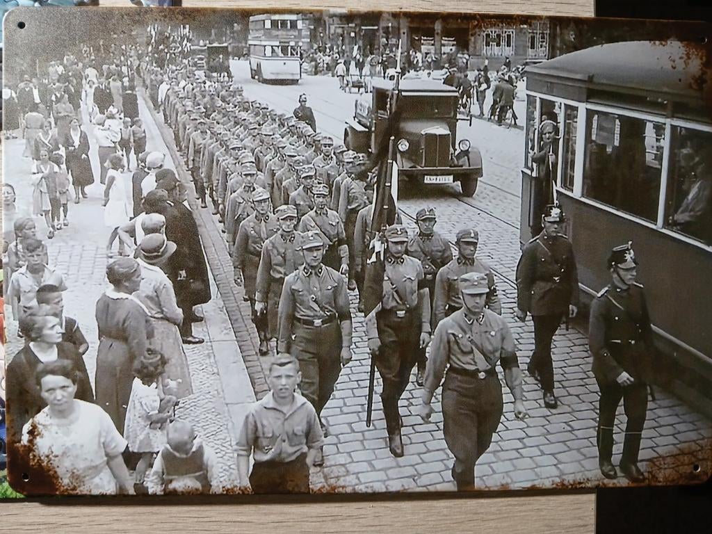 DE SA OP MARS 20 OP 30 CM METALENFOTO, Ophalen of Verzenden