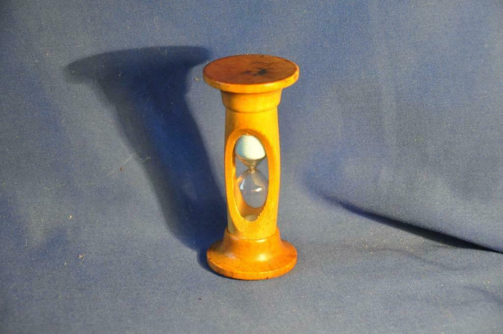 sablier en bois d'olivier, Ophalen of Verzenden, Gebruikt