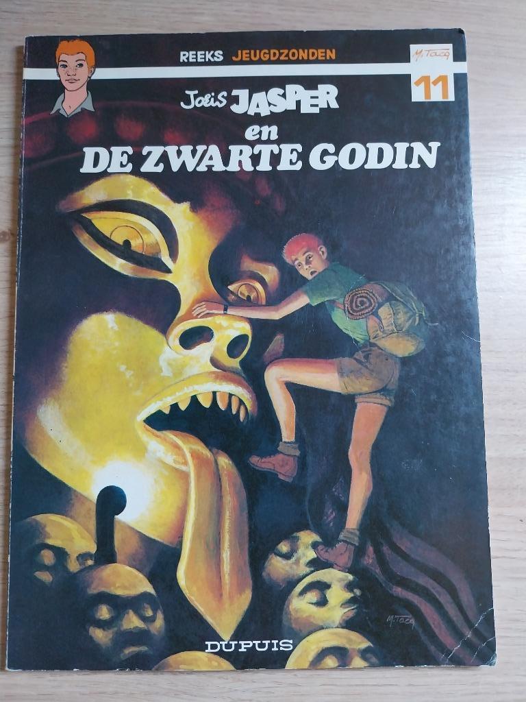 strip Joris Jasper 2  en de zwarte godin, Boeken, Gelezen, Verzenden, Eén stripboek, Mitacq