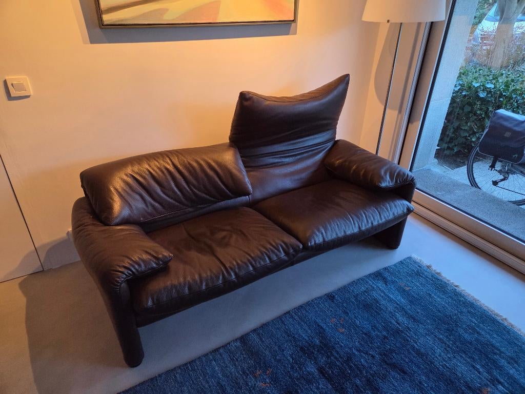 Cassina Maralunga, Huis en Inrichting, Ophalen, 150 tot 200 cm, Tweepersoons, Zo goed als nieuw