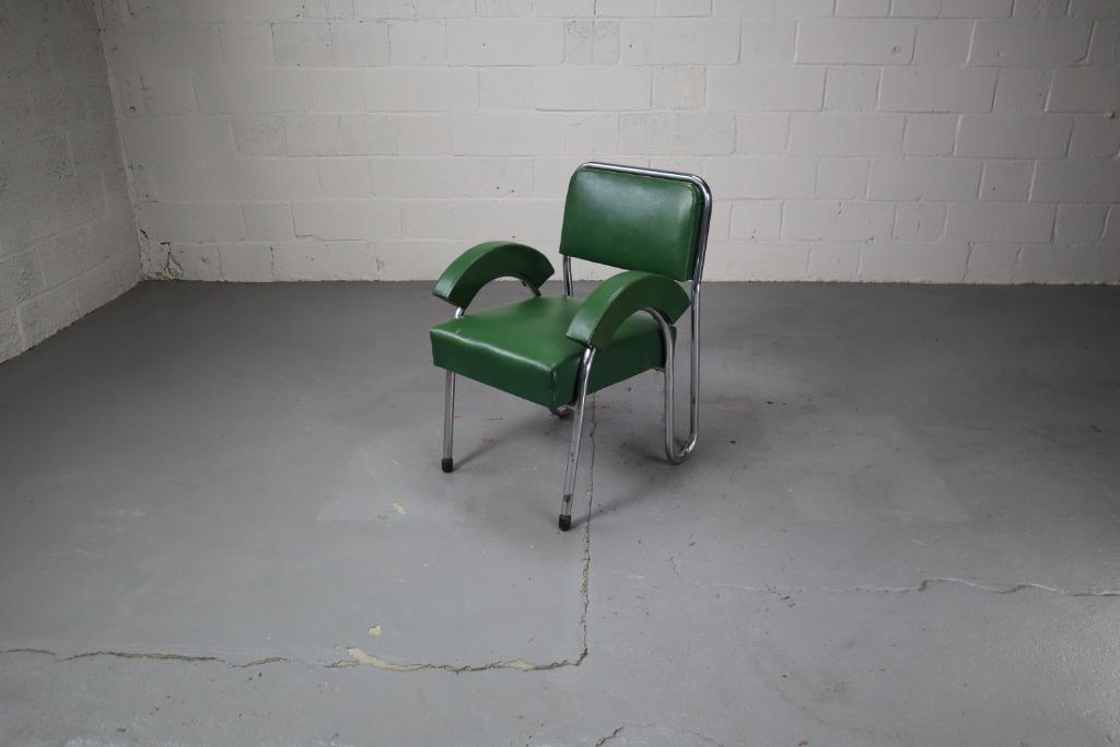 Chaise cantilever tubulaire Bauhaus, années 1930, Enlèvement
