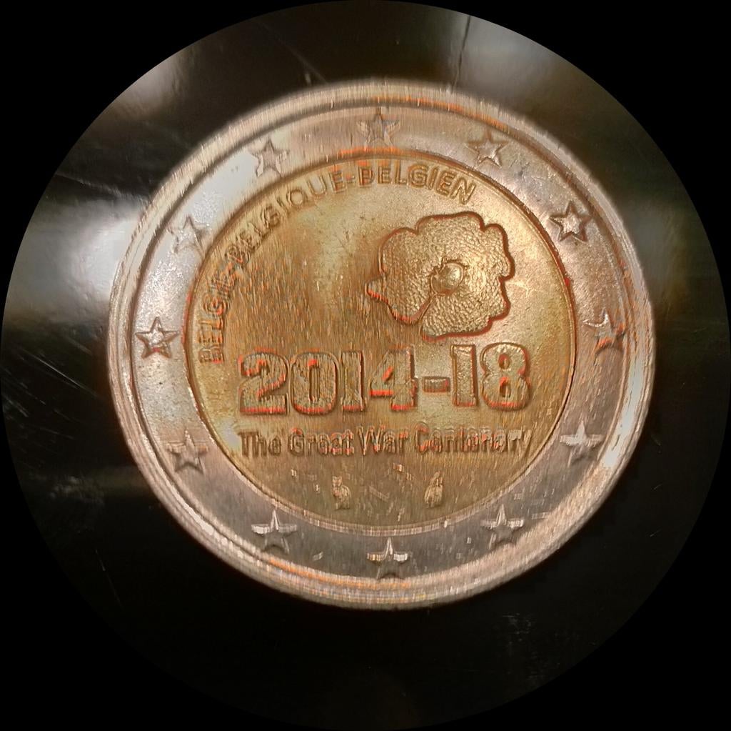 2 euro munt herdenking 100 jaar WO 1, Postzegels en Munten, Ophalen, 2 euro
