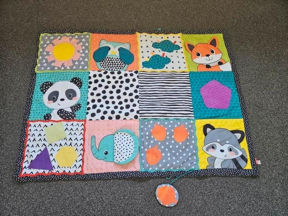 Giant Sensory Discovery Mat XXXL- Infantino in beschermtas, Kinderen en Baby's, Speelgoed | Speelkleden, Zo goed als nieuw, Ophalen