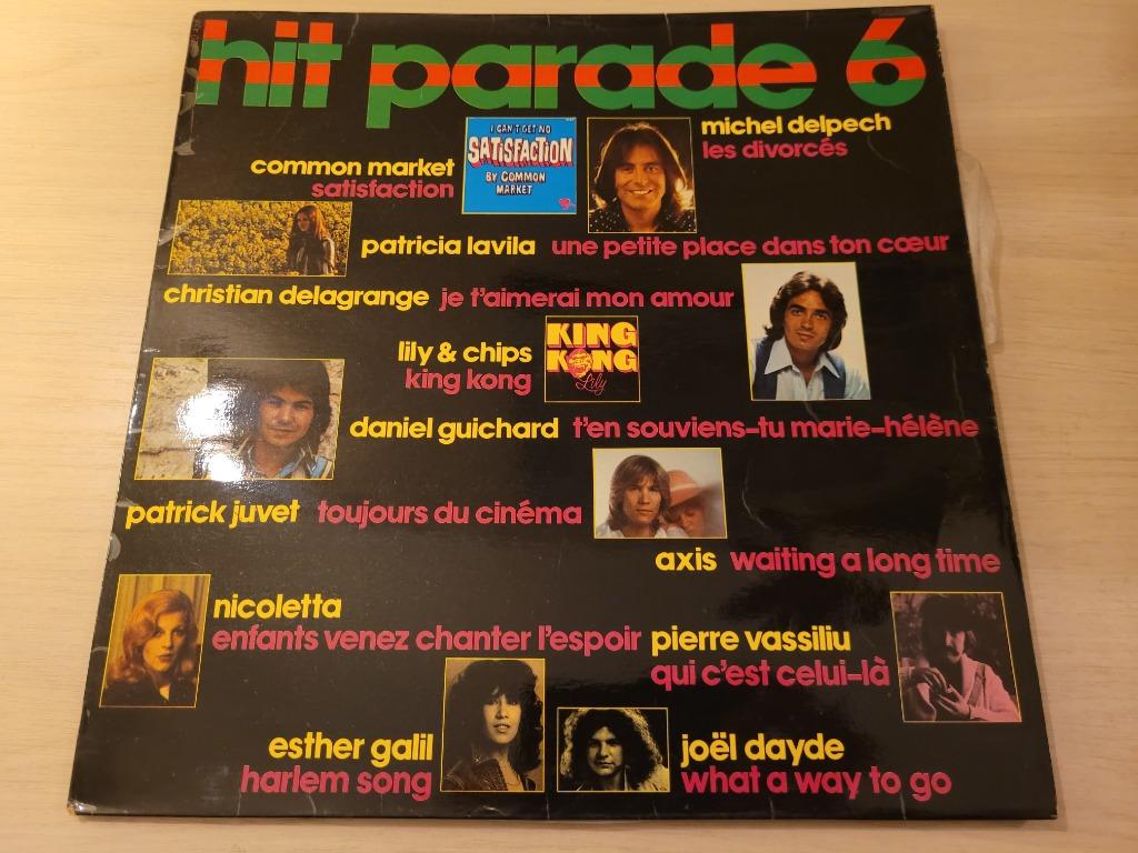 Disque vinyl 33 tours Various – Hit Parade 6, Enlèvement ou Envoi, Comme neuf, Pop