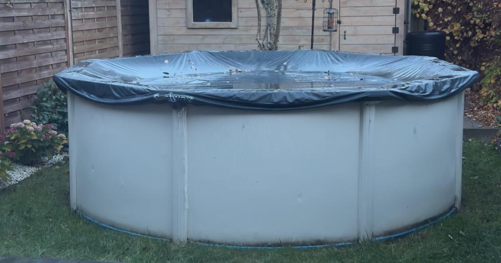 Bestway cover voor zwembad 366, Enlèvement, Comme neuf, Couverture de piscine