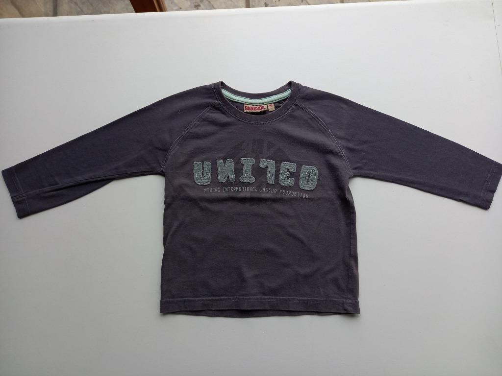 Mooie donkerblauwe longsleeve maat 92 jongen, Zo goed als nieuw, Shirt of Longsleeve, Jongen, Quarterback (JBC)