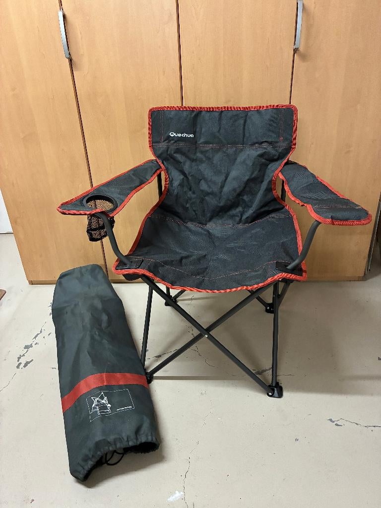 Campingstoel - Quecha, Caravans en Kamperen, Ophalen, Zo goed als nieuw, Campingstoel