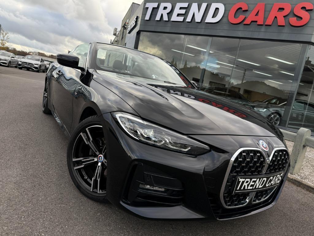 BMW 420i CABRIO AUT. PACK-M 50TH ANNIV. VIRTUAL CAM GA1, Cuir, Achat, Entreprise, Entretenue par le concessionnaire