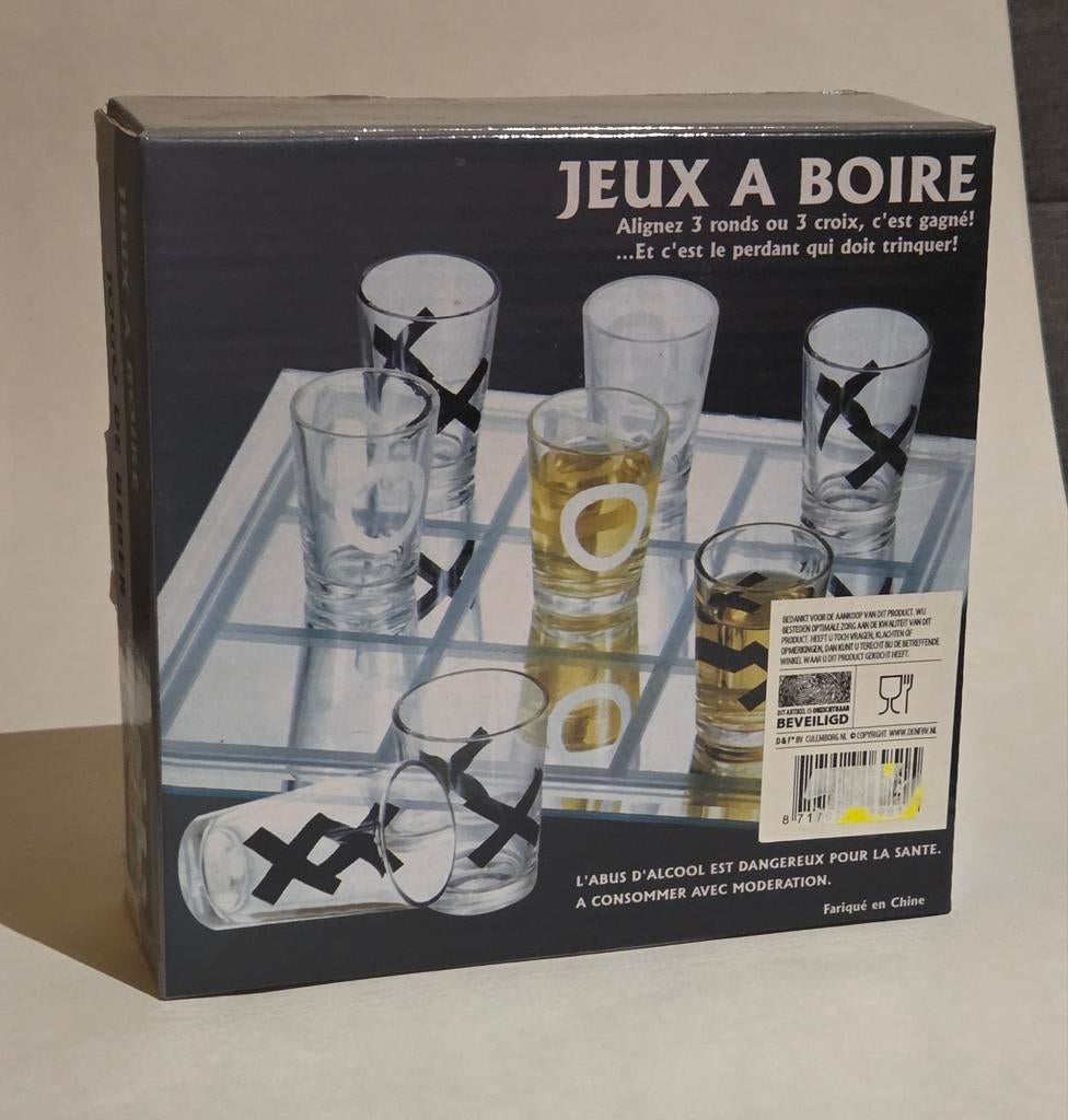 Oxo shotglaasjes, Verzamelen, Ophalen of Verzenden, Nieuw, Borrel- of Shotglas