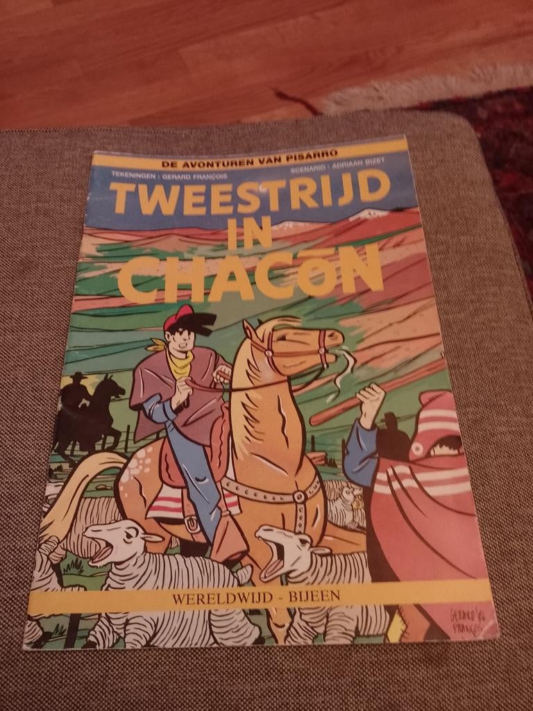 De avonturen van pisarro tweestrijd in chacon. Nr 2, Enlèvement ou Envoi
