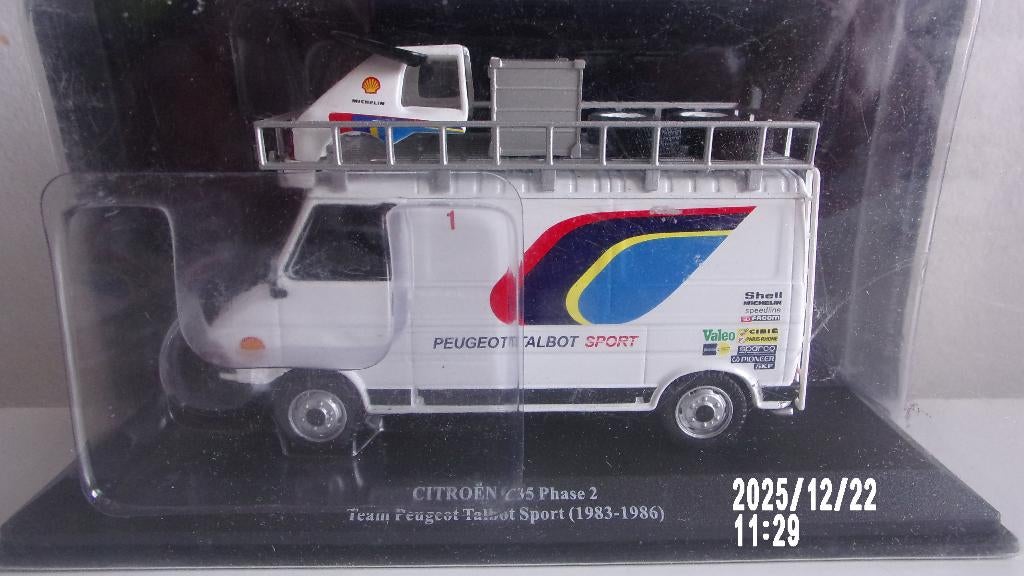 CITROËN C35/2 ASSISTANCE TEAM PTS.1/43 NEUF en blister., Hobby en Vrije tijd, Modelauto's | 1:43, Nieuw, Auto, Overige merken