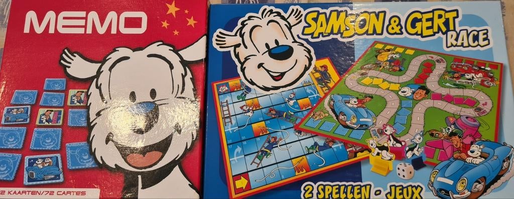 Samson & Gert spelletjes, Hobby en Vrije tijd, Ophalen of Verzenden, Zo goed als nieuw