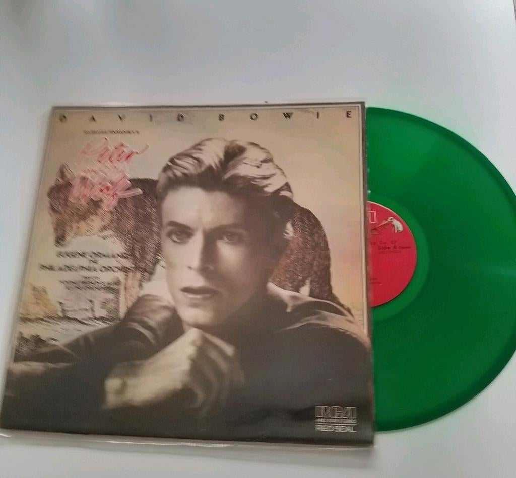 David Bowie - Peter et le loup (vinyle vert) 1978, Enlèvement ou Envoi, Comme neuf