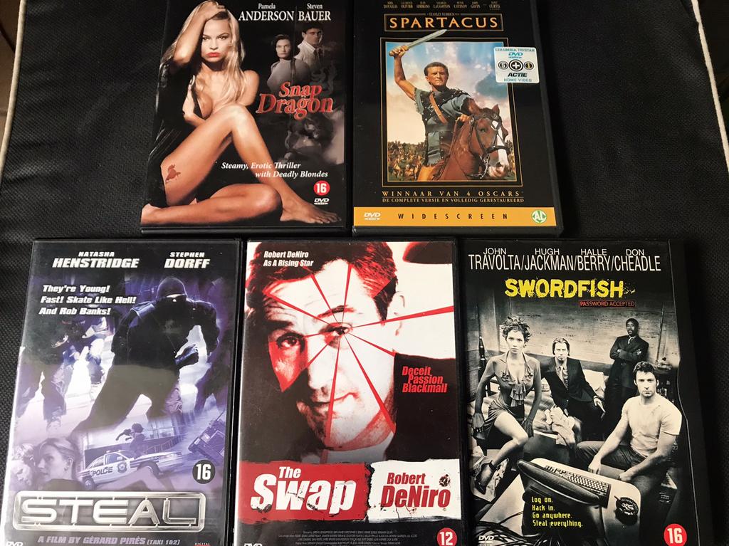 DVD Films S 1 euro per DVD, Enlèvement, Utilisé