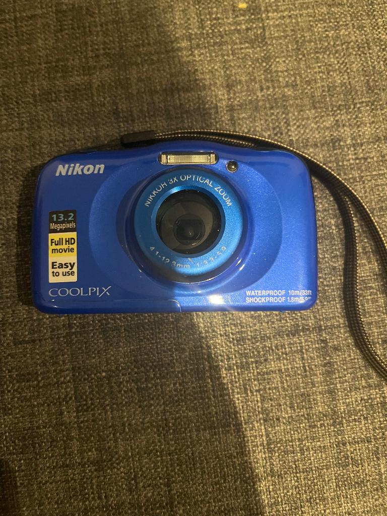 Nikon coolpix waterproof, TV, Hi-fi & Vidéo, Appareils photo numériques, 4 à 7 fois, Compact, Comme neuf, Enlèvement